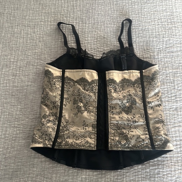 Chanelle Bustier top lace printed M - Picture 2 of 7